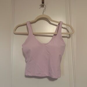 🍋💕NWOT Lululemon Align Cropped Tank Top Strawberry Milkshake🍋💕